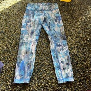 Lululemon high rise Wunder Under 7/8 Tights